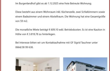 Freie Wohnung